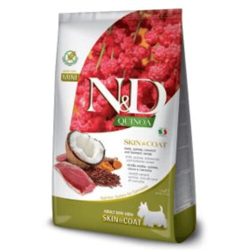 N&d Quinoa Skin&Coat Duck&Coconut Mini 7kg Cene