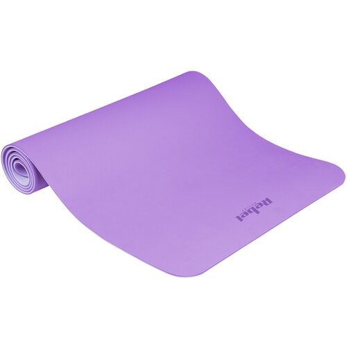Rebel ACTIVE Strunjača prostirka za jogu, pilates i fitnes 183x61 cm 1 cm TPE ljubičasta RBA-3158-2PU Slike