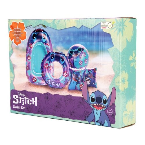 Disney Stitch set za plivanje sa čamcem 4 elementa ( 1019985 ) Cene