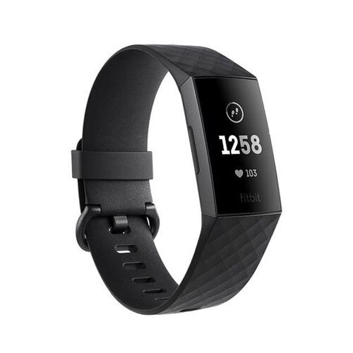 Fitbit Charge 3 Black (FB409GMBK-EU) mu&amp;scaron;ki ručni sat Slike