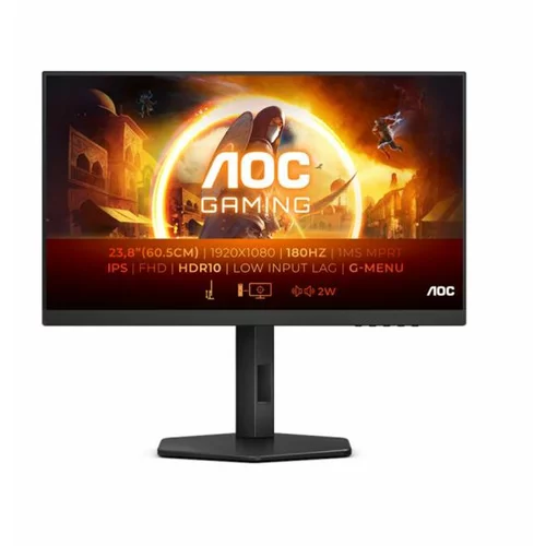AOC LED monitor 24G4X (23.8" FHD 180Hz HDR10) Gaming, (21055323)