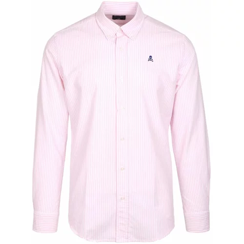 Scalpers Košulja mornarsko plava / roza / bijela
