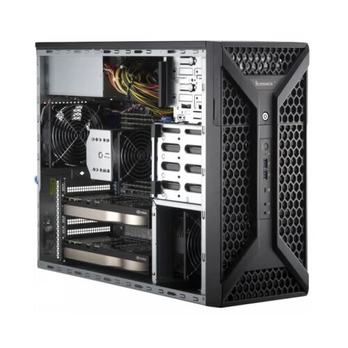 Supermicro SYS-531A-I, intel W5-2435, 32GB DDR5, 960GB M.2 nvme, 4TB sata hdd, 1x 1GbE baset, 1x 10GbE baset, 1200W single platinum psu, tpm, 3YR warranty Cene