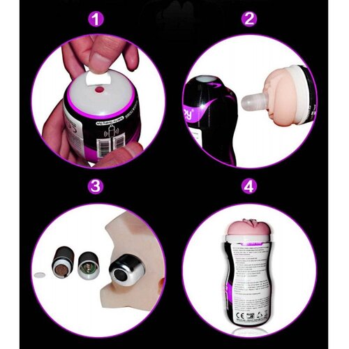 Lovetoy 2021 Masturbator Sex In A Can Vibrating Vagina Tunnel Slike