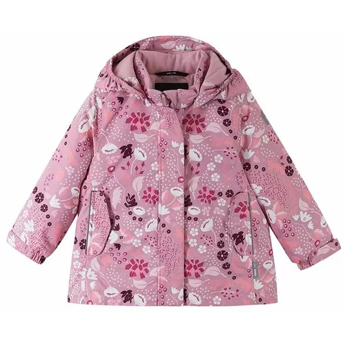 Reima Otroška zimska jakna Kuhmoinen roza barva