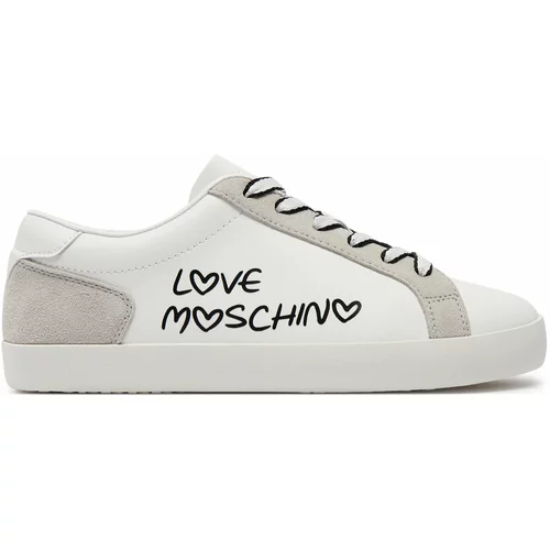 Love Moschino Superge JA15512G0IIAC10A Bianco Nero