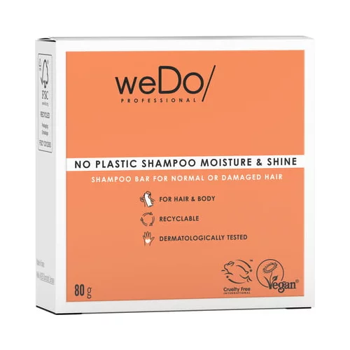 weDo Professional moisture & shine no plastic solid shampoo