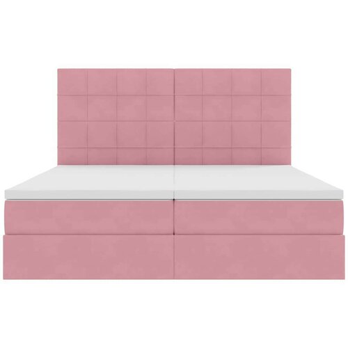  Krevet s od storage s madracem Ružičasta 180 x 200 cm Bar&amp;scaron;un Slike
