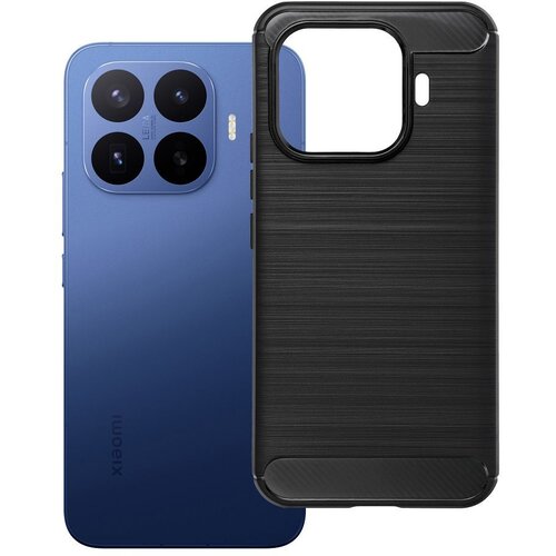 Oem Ovitek za Xiaomi 17T Pro Carbon 2.0 črna Slike