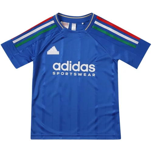 ADIDAS SPORTSWEAR Tehnička sportska majica 'Tiro Nations' plava / zelena / crvena / bijela
