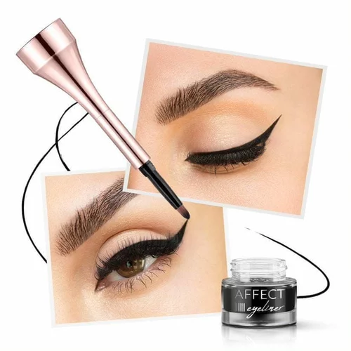 Affect Cosmetics Gel eyeliner - Simple Lines Gel Eyeliner - Black, (21041295)