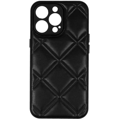 Urbie Ovitek LEATHER 3D, Iphone 13 PRO, črn, (20698675)