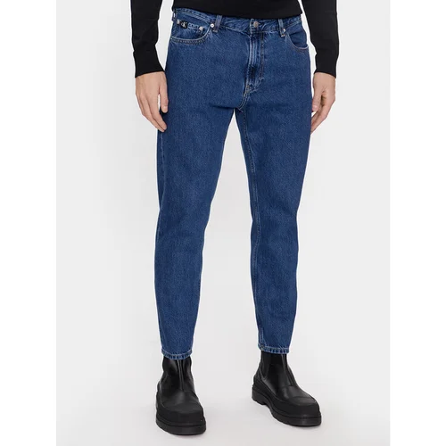 Calvin Klein Jeans Jeans hlače J30J323692 Modra Relaxed Fit