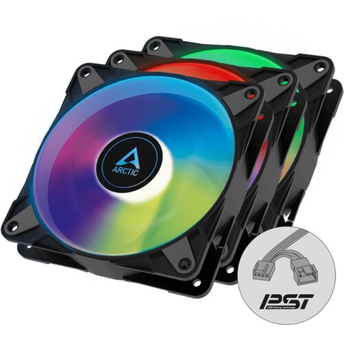 Arctic P12 PWM PST A-RGB 3xBlack,Semi-passive 120 mm Fandigital A-RGB Cijene