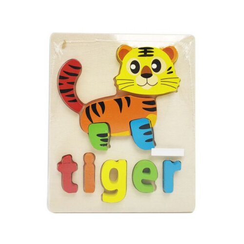  Drvene umetaljke tigar ( 61/30664 ) Slike