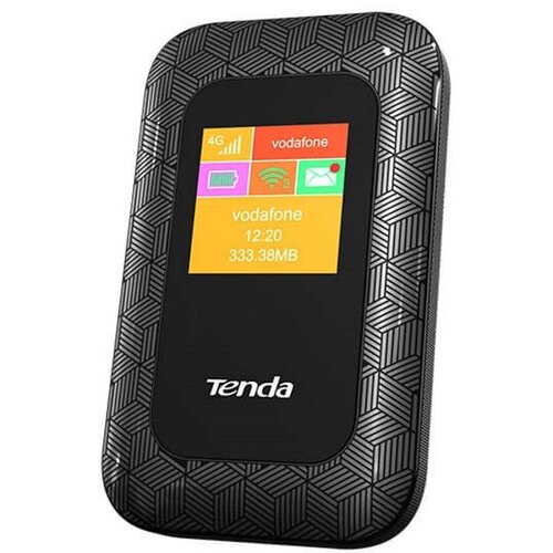 Tenda 4G185 wireless router Single-band (2.4 GHz) 4G Black Cene