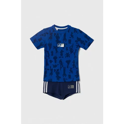Adidas Otroški komplet x Disney mornarsko modra barva