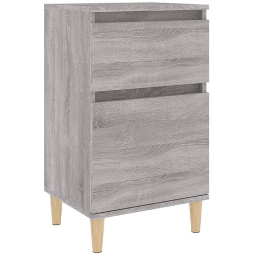 Maison Chic Nočna omarica - Nočna miza siva sonoma 40x35x70 cm, (21687202) Cene