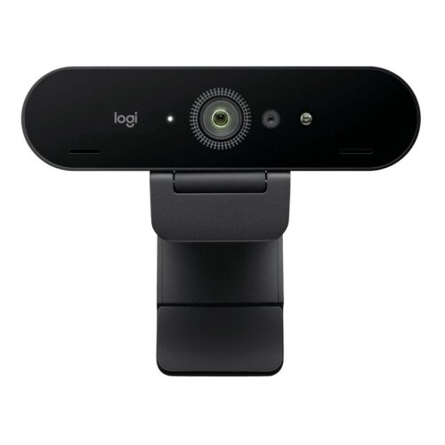 Logitech BRIO 4K HDR USB črna spletna kamera Slike