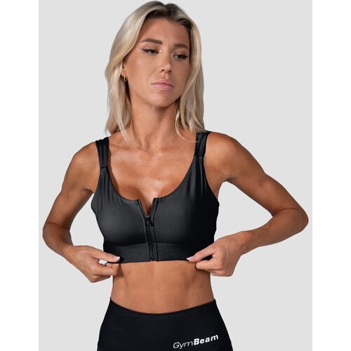 GymBeam Prime Sports Bra Black S Cene
