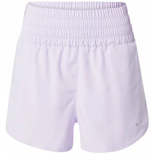 Nike Športne hlače 'ONE' siva / lila