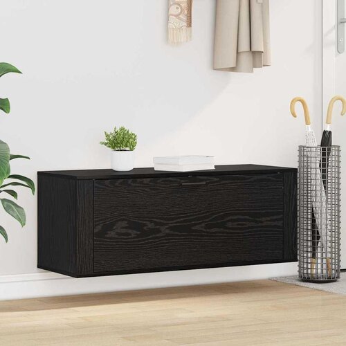  Ormar za cipele Crni hrast 100 x 35 x 38 cm Konstruirano drvo Cijene