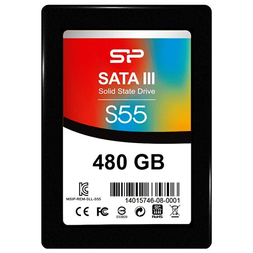 Silicon Power SSD 480GB 2.5" SATA III Slim S55 - SP480GBSS3S55S25 480GB 2.5 SATA III do 560 MB/s Cene