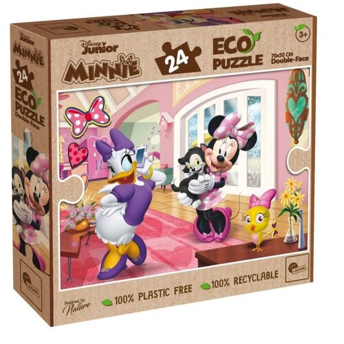 Lisciani Puzzle ECO Minnie - 24 dela Cene