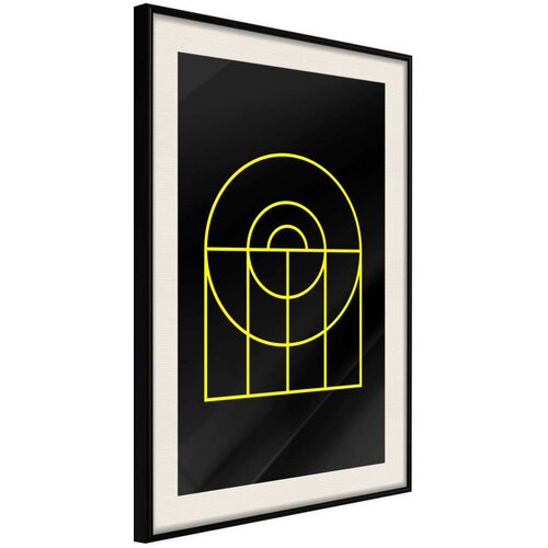  Poster - Yellow Lines 40x60 Slike