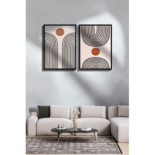 Wallity Uokvirena slika Ersy2Limodel11, 33x48 cm, 2 dijela Cijene