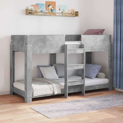  Postelja na vzkraj za otroke Betonsko siva 75 x 190 cm, (5000142041) Cene