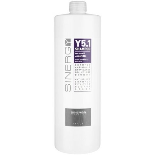 Sinergy Y5.1 šampon protiv žutih tonova na kosi 1000 ml | | kozmo Slike