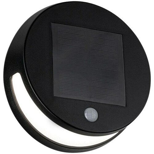 PAULMANN Solarna vanjska zidna LED svjetiljka sa senzorom Helena (3 W, Antracit, IP44, Promjer: 176 mm) Slike