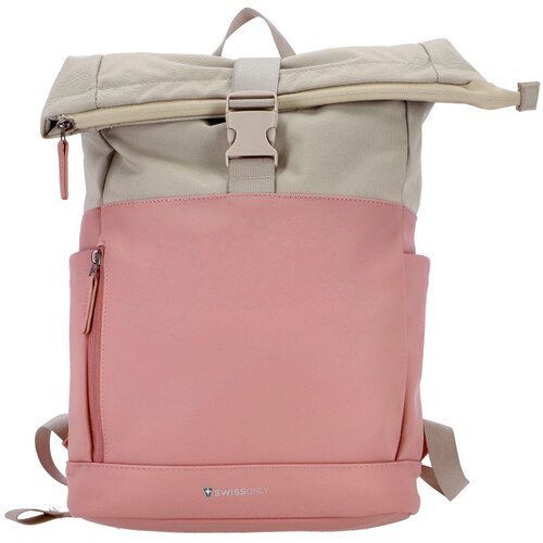  Nahrbtnik swiss only rolo two tone 16l roza-bež NN Cene