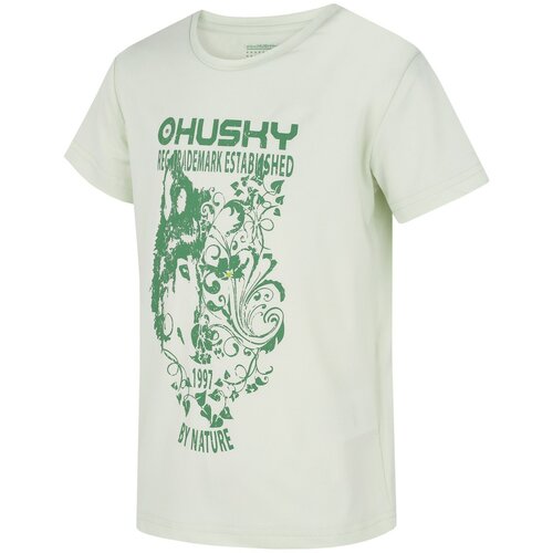 Husky Children's functional T-shirt Tash K light green Slike