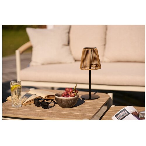 House Nordic LED stolna vanjska svjetiljka sa solarnim panel &amp;oslash; 14 cm Salford &amp;ndash; Slike