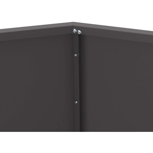  Sadilica Crna 100 x 100 x 80 cm Čelik Slike