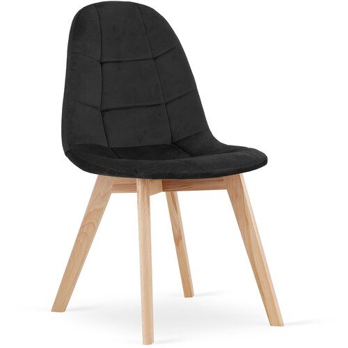 Brandless Stol BORA - črn žamet x 1, (22030675) Slike