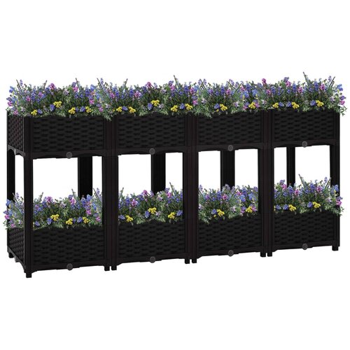Furnova Visoka greda 160x40x71 cm polipropilen, (21920144) Cene