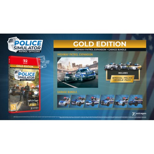 Astragon Entertainment Police Simulator: Patrol Officers - Gold Edition (Nintendo Switch 2) Cene