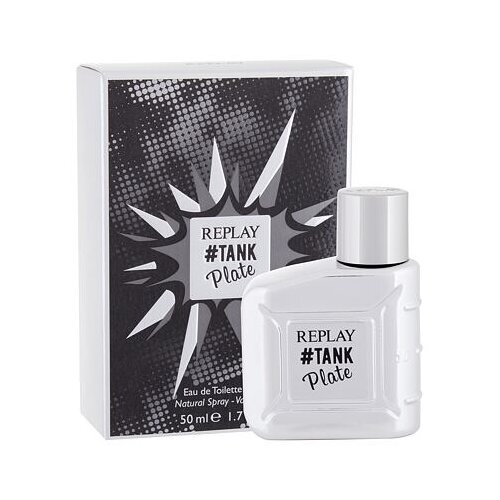 Replay #Tank Plate toaletna voda 50 ml za moške Cene