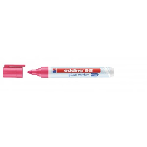 Edding marker za staklenu tablu E-95 1,5-3mm, zaobljeni roze Cene