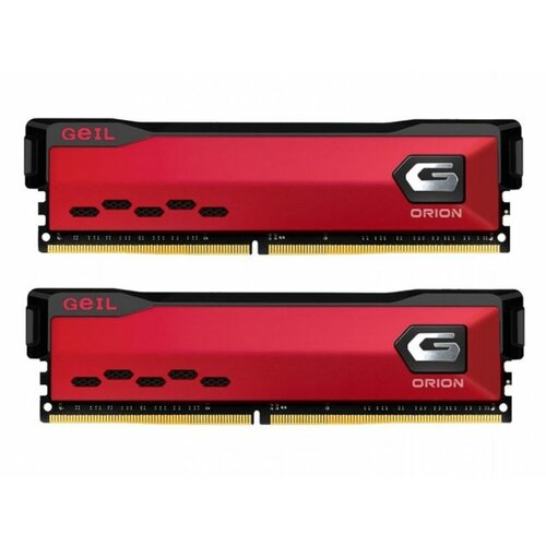 Geil DIMM DDR4 16GB (2x8GB kit) 3200MHz Orion AMD Edition Red GAOR416GB3200C16ADC ram memorija Slike