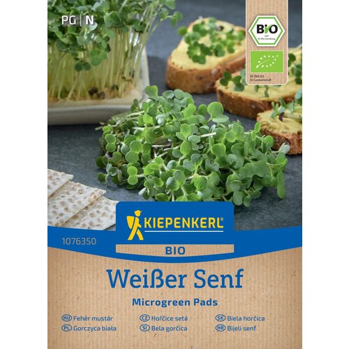 BIO Microgreen Pads - bela gorčica - 1 pkt. Cene