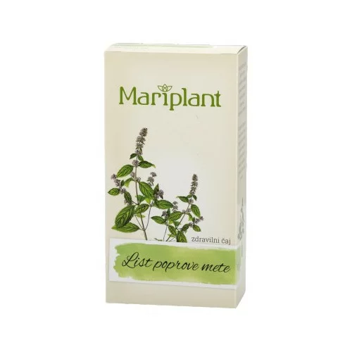  Mariplant List poprove mete, zdravilni čaj