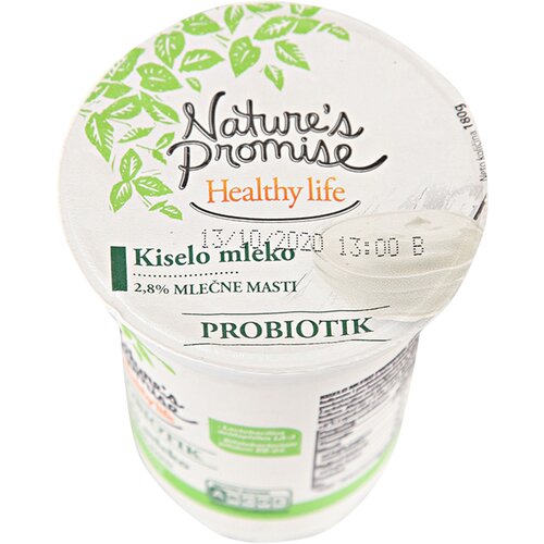 Nature¿s Promise Kiselo mleko probiotik 2,8%mm 180g Cene