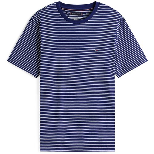 Tommy Hilfiger Majica &amp;#039;ESS SEASONAL&amp;#039; modra / bela Slike