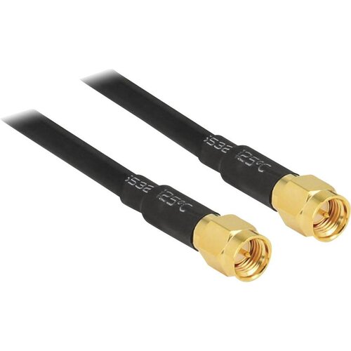 Delock Priključek za kabel SMA antene zaklepite>SMA priključek LMR195 5 m Brezžični antenski priključni kabel [ N-vtič - N-vtič] 5 m (20418197) Cene