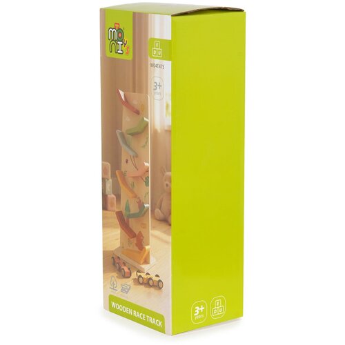 Moni Toys Speed Car drvena trkaća staza 3god+ W04E475 Slike