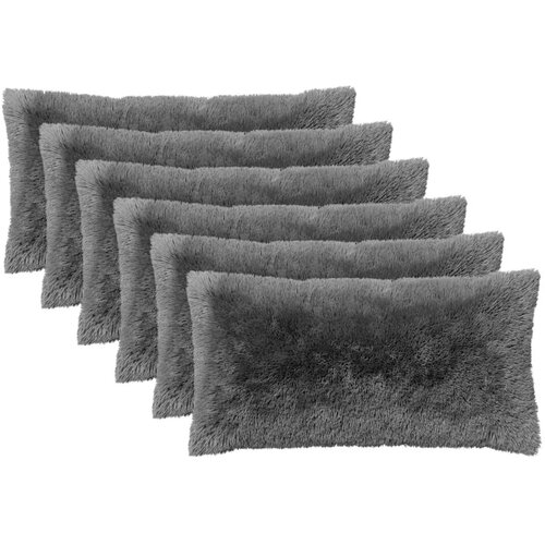  Jastuk s jastukom HEERLEN 6 kom. Svijetlo zelena PV flis - Svijetlo zelena 40 x 70 cm 6 Slike